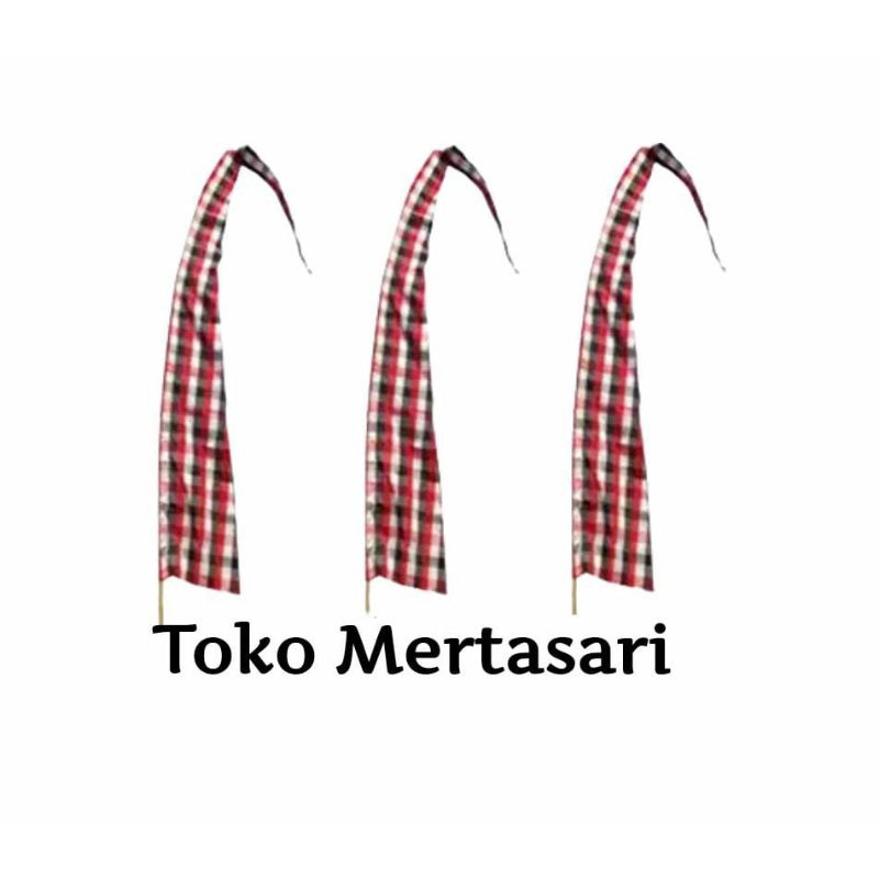 bendera umbul umbul bali poleng 3 m