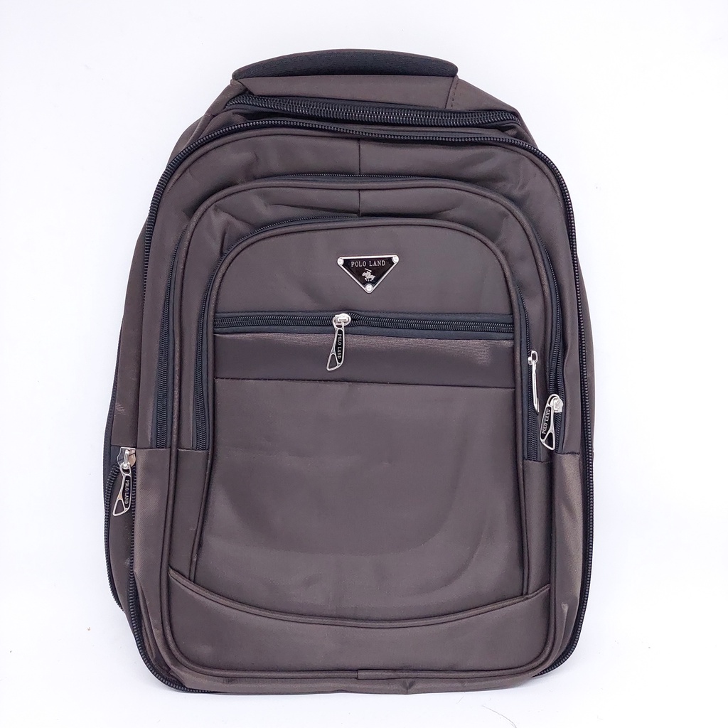 Tas LAPTOP Polo Land 18 INCHI BESAR MURAH / Ransel Laptop Polo Land Original /Tas Punggung Polo Land 18&quot; COMPACT / Tas Kantor Kerja Size Besar 18 INCH / Tas Laptop Polo Land Besar MURAH COMPACT / Tas Laptop USB + Kunci Nomor Murah Original