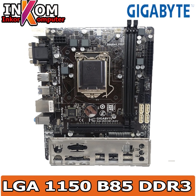 Motherboard Mainboard Mobo Intel LGA 1150 H81 Gigabyte Onboard