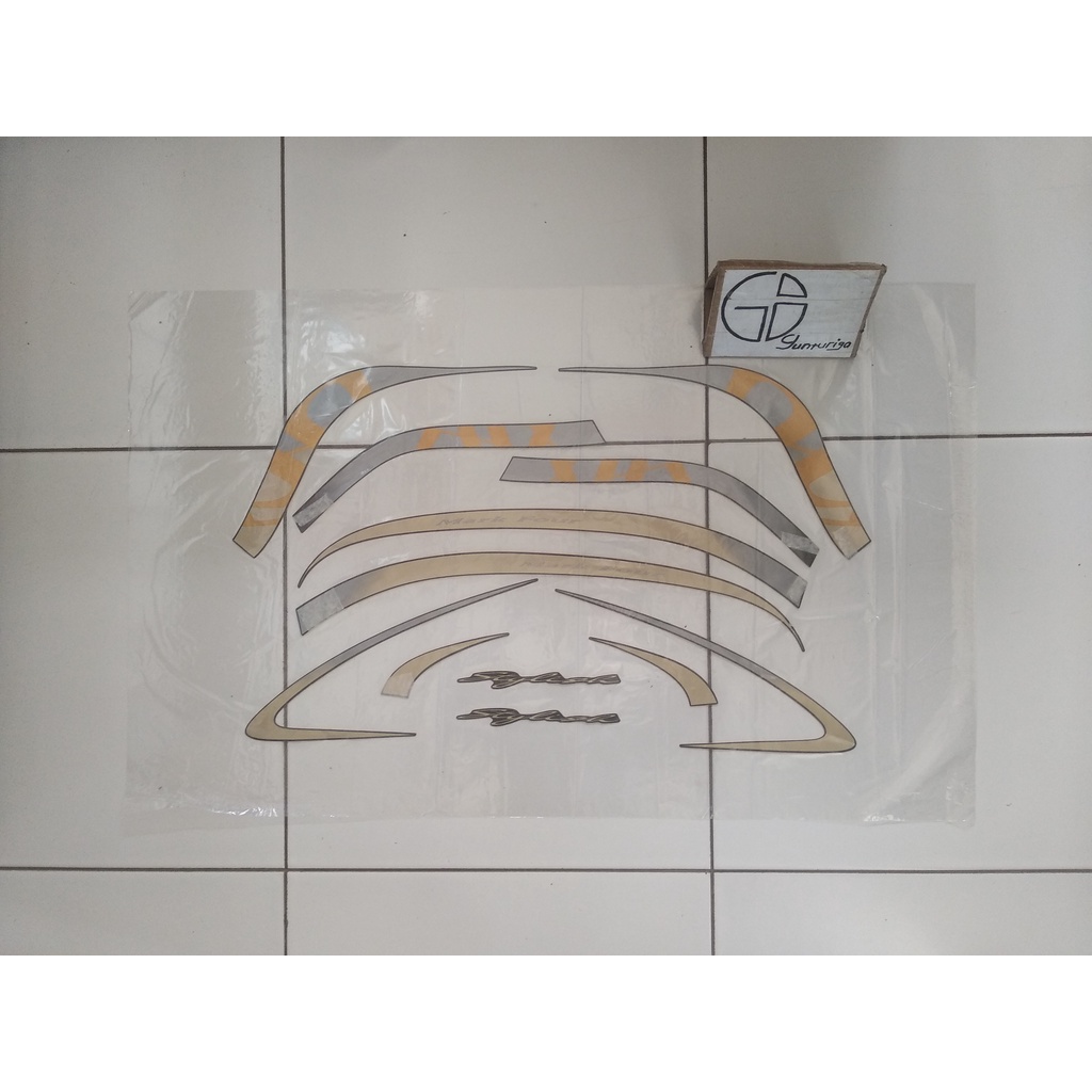 Striping Sticker Lis Honda Scoopy Stylist 2020 2021 Abu Abu Original