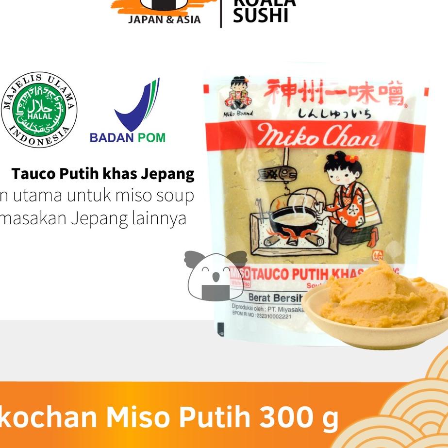 

Lariz MIKOCHAN Pasta Miso Putih 300 g Halal │ Tauco Ala Jepang untuk Sup Miso Soup Ramen Udon