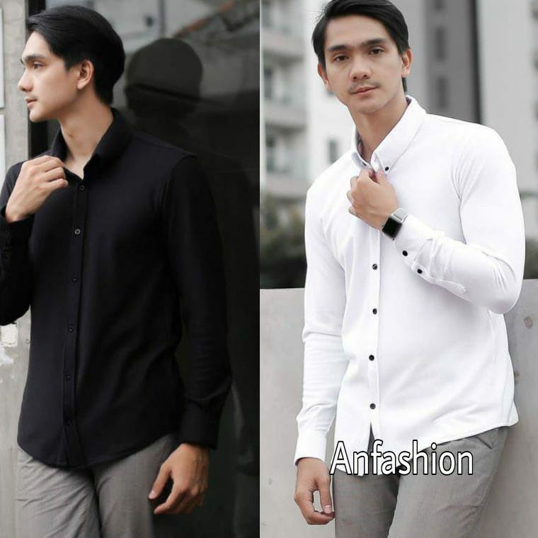 Kemeja Polos Panjang Pria Kemeja Pria Polos Lengan Panjang Kemeja Polos Panjang MENARIK