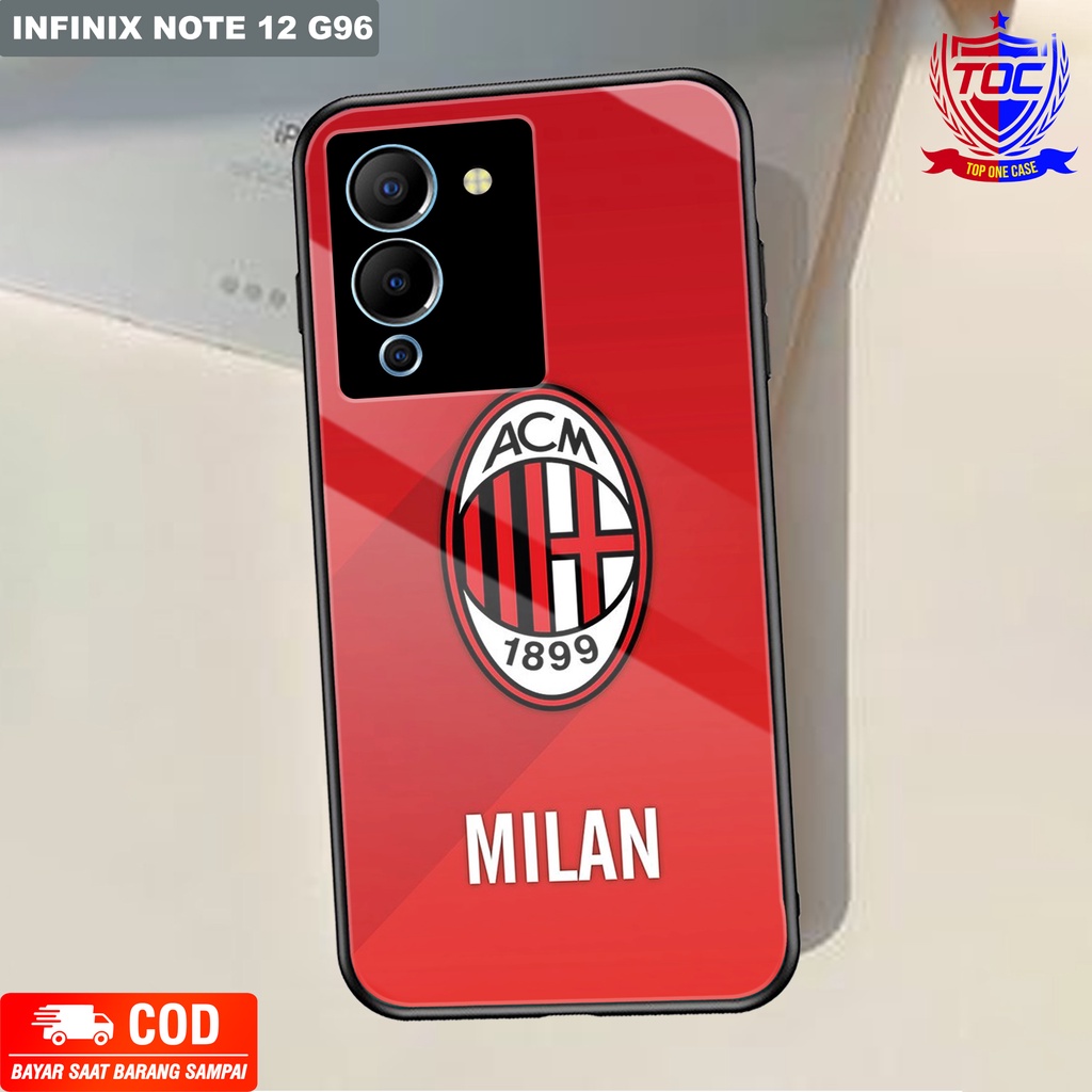 Case INFINIX NOTE 12 G96 - Casing INFINIX NOTE 12 G96 Terbaru 2022 TOP ONE CASE [ CLUB FOOTBALL ] Si