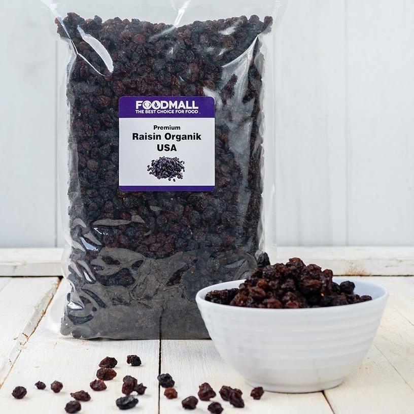 

12.12 Brand Kismis / Black Raisin Organic USA PREMIUM 1 Kg !!