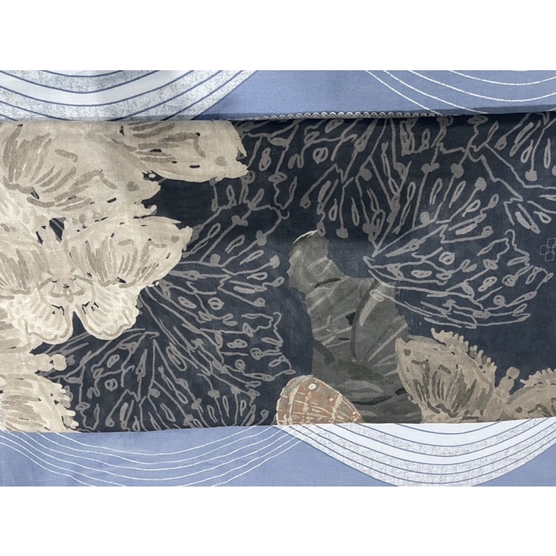 Preloved buttonscarves farsha series warna navy murce