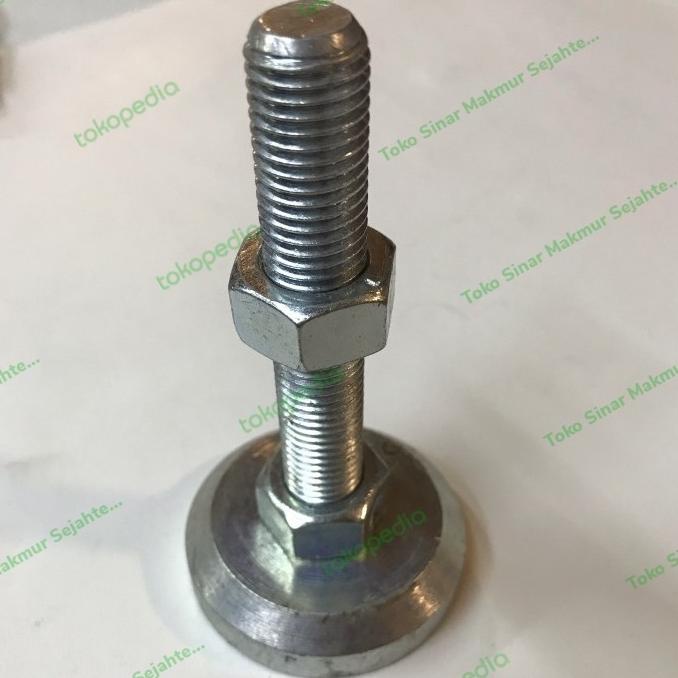 kaki meja besi M16/adjuster foot m16 heavyduty/adjuster m16 heavyduty