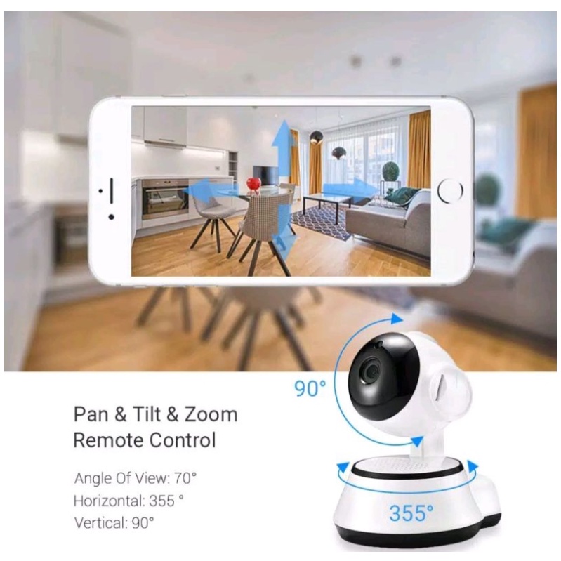 IP  Camera CCTV Smart Net V380 Q6 Kualitas HD