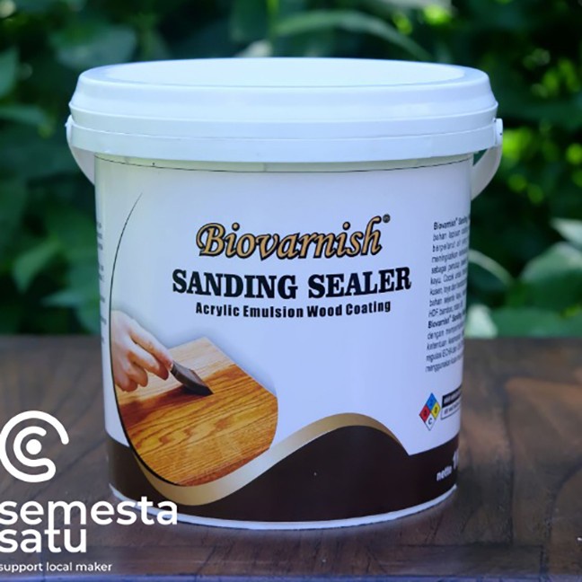 finishing kayu waterbased sanding sealer biocolour