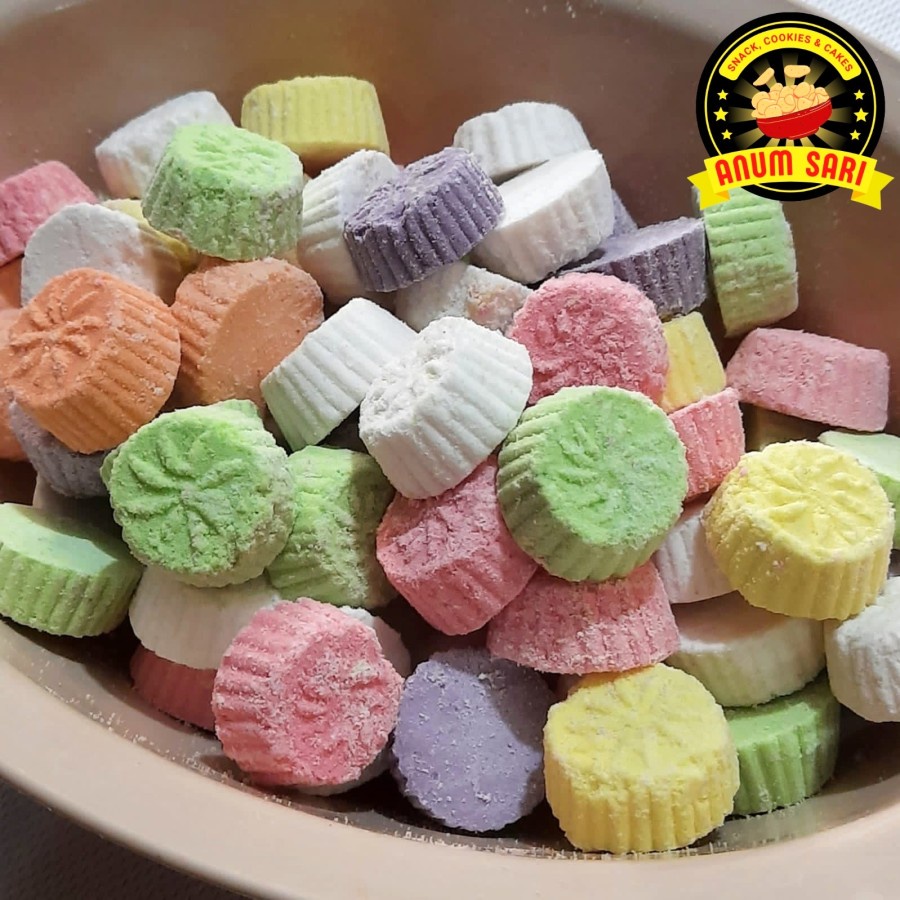 

Kue Satu Asam Manis Warna Warni 250 Gram - Anum Sari