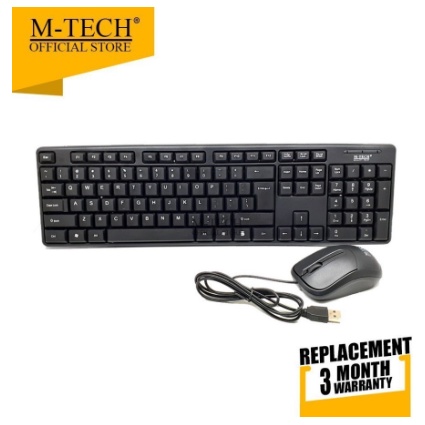 Keyboard Mouse Usb M-Tech Stk-05 wired Standard Mtech Stk 05