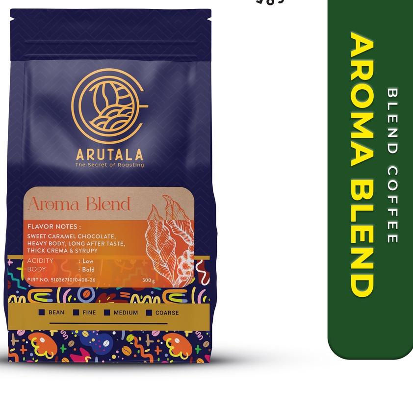 

♪ ARUTALA Kopi Aroma Blend 500 Gram ☺