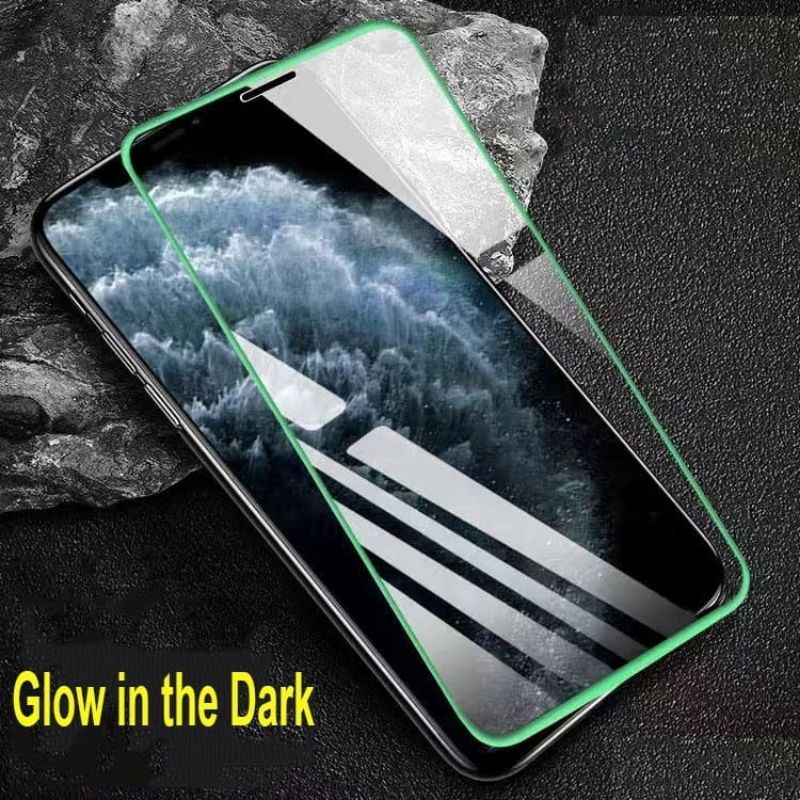 Tempered Glass Neon Glow In The Dark Luminous TG INFINIX HOT 8/8 LITE/9/9 PLAY/10/10S/10 PLAY/11/11 PLAY/12/12i/12 PlAY/20i/30i//NOTE 7/7 LITE/8/10/10 PRO/11/11S/12/SMART 4/5/6/7/ZERO 20