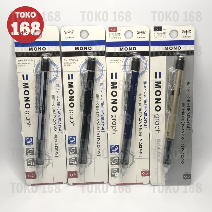 

Terlaris Tombow Mono Graph Mechanic Pencil/Pensil Mekanik 0.5 (Pcs)