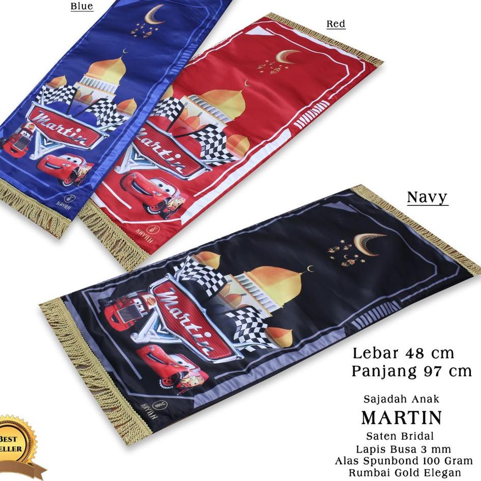 ℗ sajadah tebal karakter anak laki laki dan perempuan ○