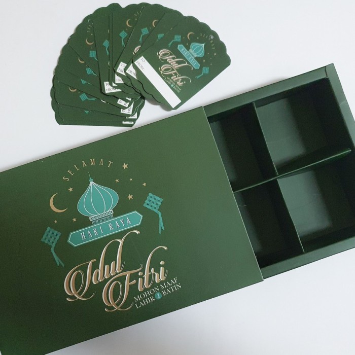 

Kotak / Box Kue Idul Fitri / Lebaran Sekat 6 (Mosque) 096