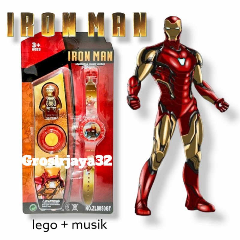 Jam tangan anak cewek dan cowok Lolly karet + musik karakter lucu