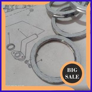 onderdil packing knalpot yamaha v50 v70 v75 v80 superdeluxe 1971-1988awal 140ZZ3