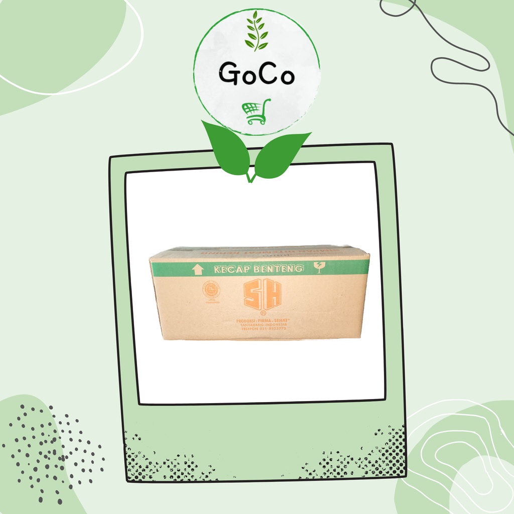 

SH | Kecap Manis Sedang | Soy Sauce | Sachet | 1 Dus |Eco-Friendly Packaging by GoCo