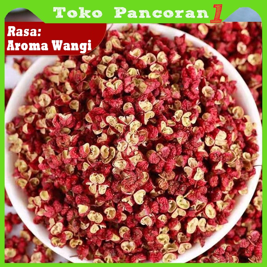 Termurah promo 500gr!!!! Szechuan peppercorn / Sichuan pepper lada / Lada merah /Hua jiao/MALA Pot