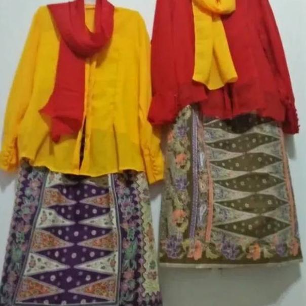 TERBARU Baju none adat betawi TK SD SMP // Kebaya none anak // Baju betawi none