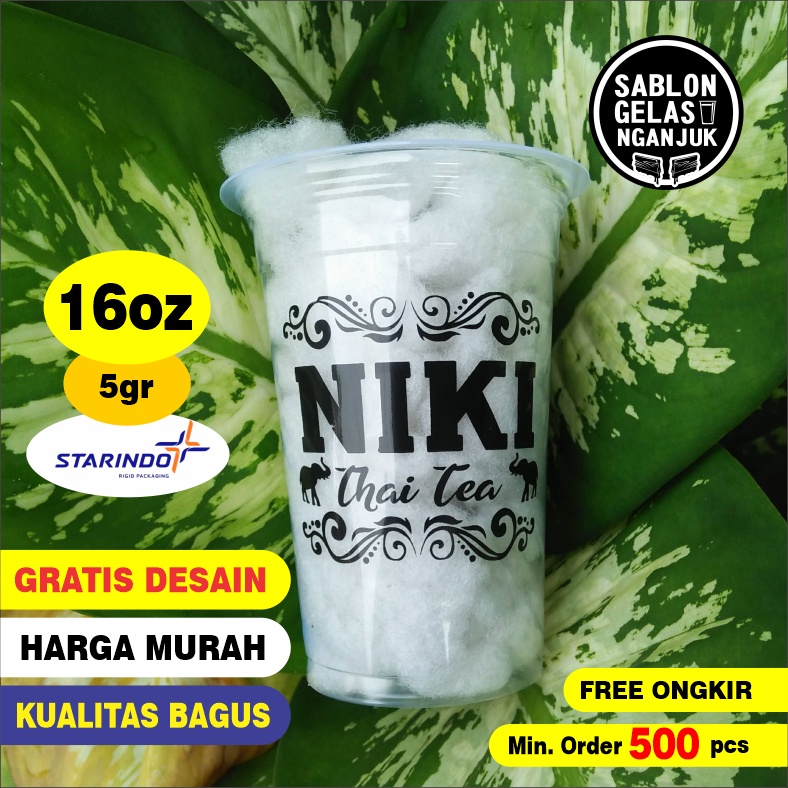 Sablon Gelas Cup 16oz Starindo 5gr Murah