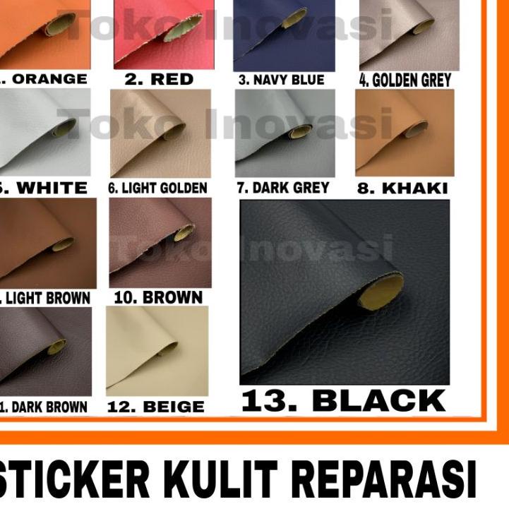 ➮ STICKER STIKER KULIT SOFA KURSI JOK MOBIL MOTOR FURNITURE FURNITUR TAS JAKET KULIT METERAN OSCAR R