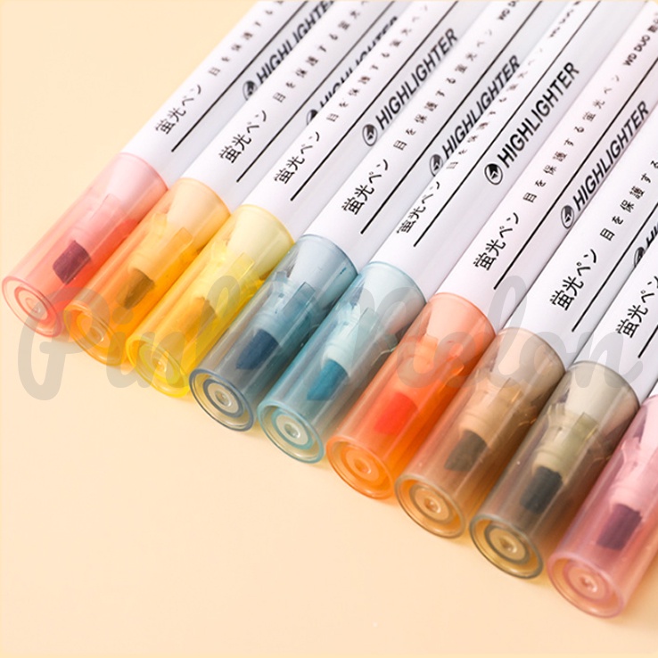 

Highlighter Penanda Set Stationery Alat Tulis 6 Warna