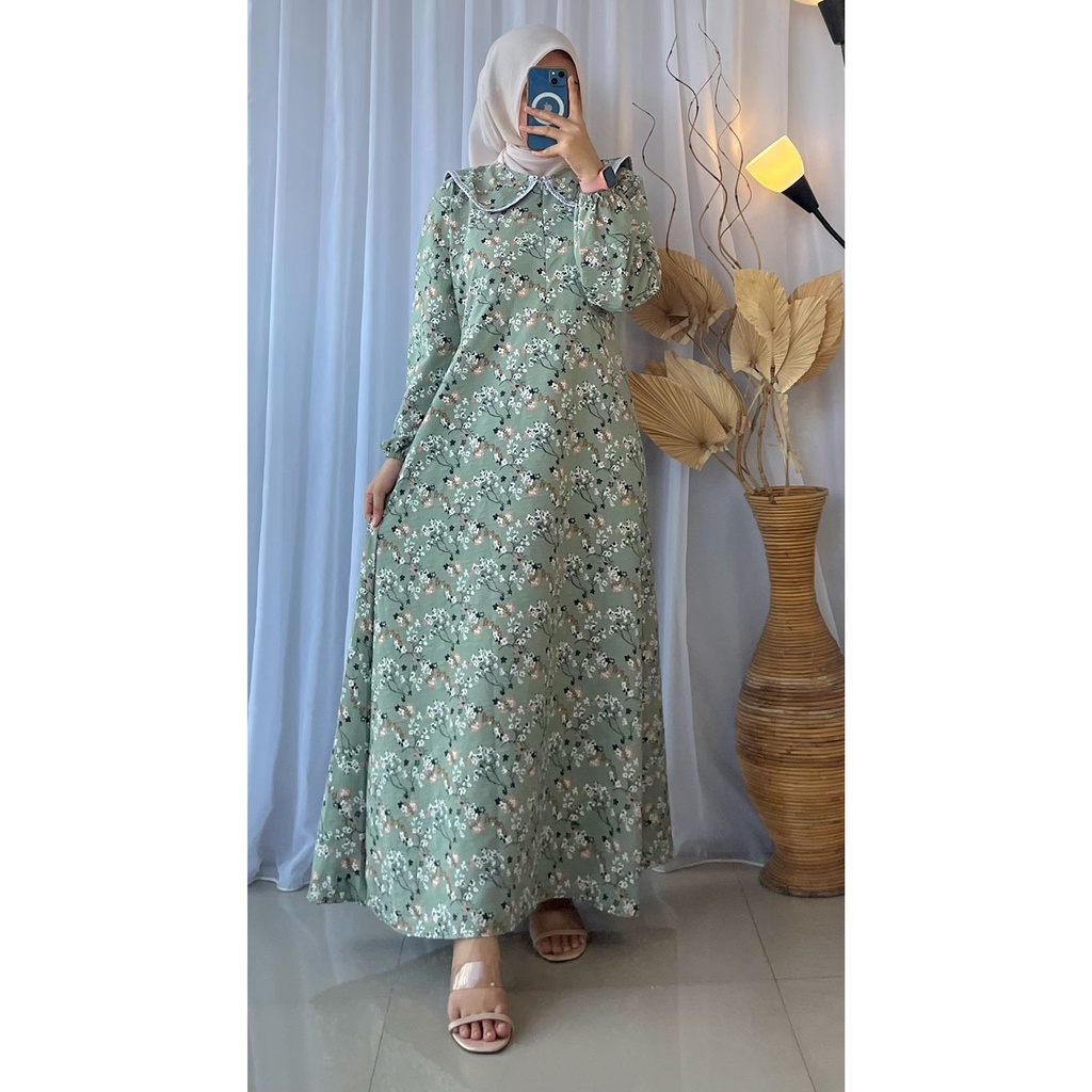 ZAHRA LONG DRESS | DRESS SHAKILA MOTIF