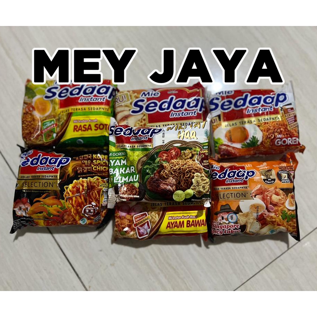 

Mie Sedaap Kuah Ayam Bawang / Mie Sedaap Soto / Per Dus Isi 40Pcs