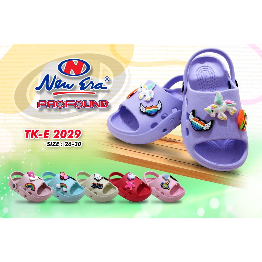 gos NEW ERA TK 2029 SANDAL BAIM SLOP ANAK original anti slip empuk nyaman