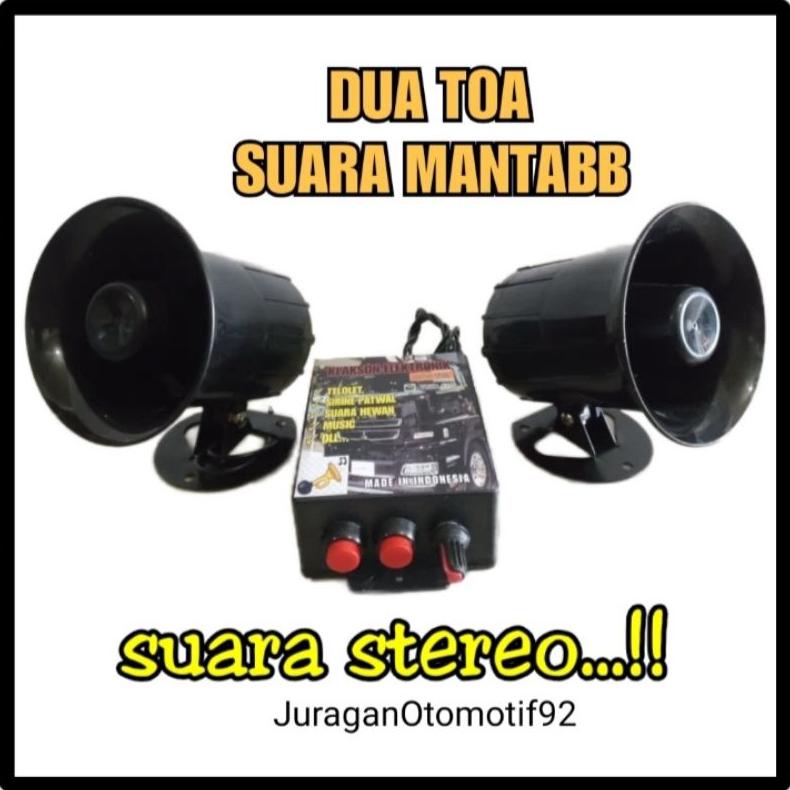 Klakson telolet 20 suara mobil truk bus motor dll