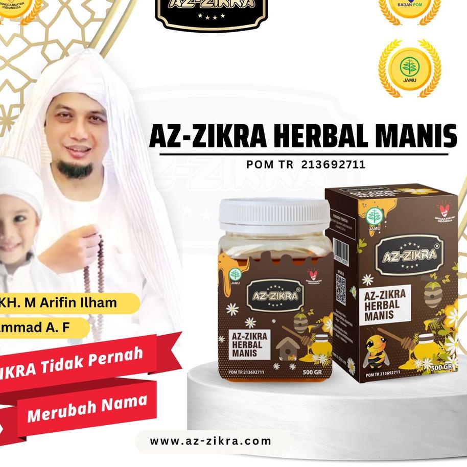 

♩ Azzikra Asli AZ-ZIKRA Kemasan Baru 500gr Original ❉