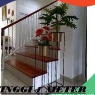 ➬ STANDING POT BESI TINGGI 1 METER / RAK BUNGA BESI / STANDING POT BESI / DIAMETER 18 CM ➬