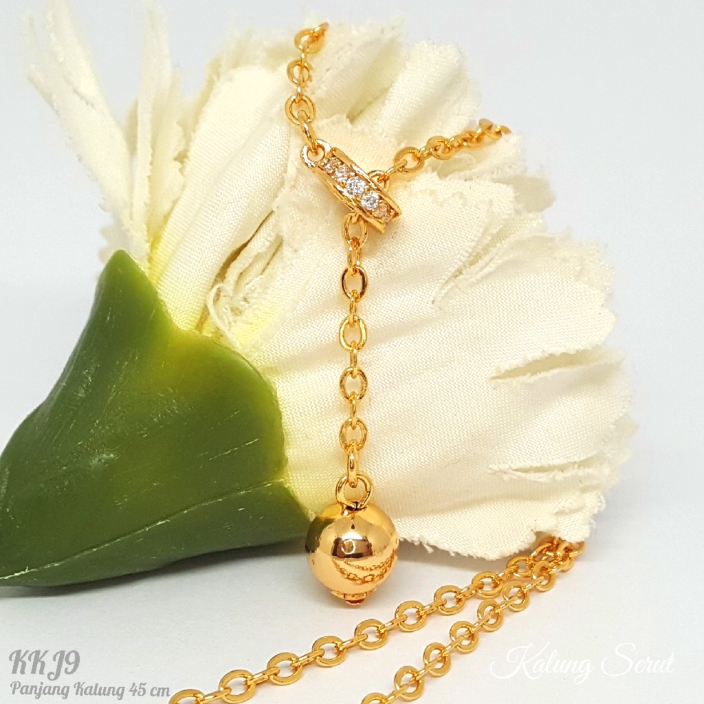 PGX Kalung Wanita Xuping Aksesoris Fashion Perhiasan Lapis Emas Premium - XD138