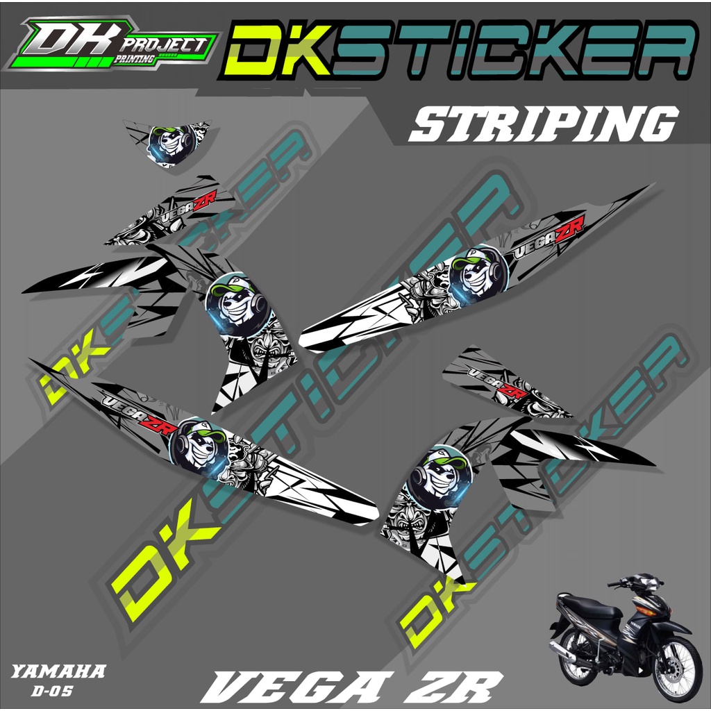 [COD] Striping CS Vega ZR Stiker Variasi Vega ZR full variasi D-05
