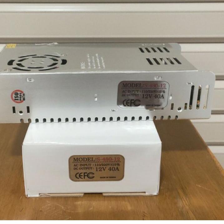 ➼ Power Supply 12V 40A ➹