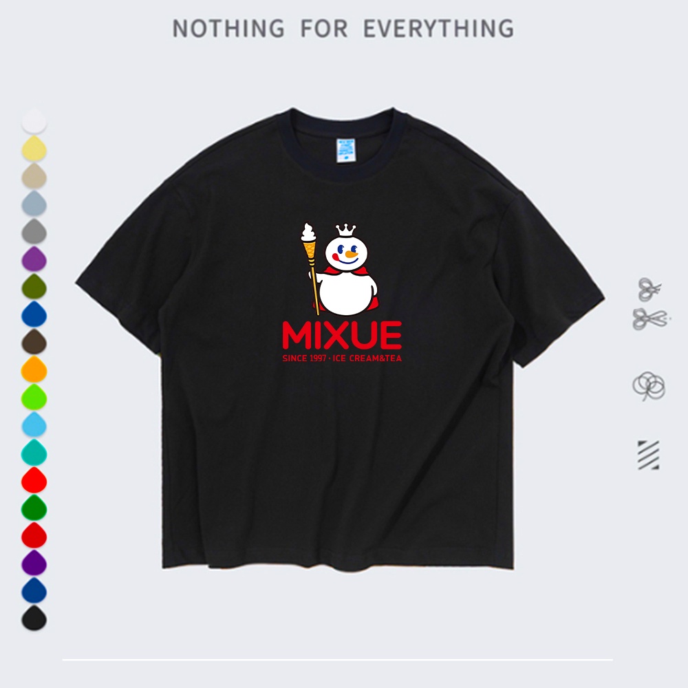 KAOS SABLON MIXUE BISA UNISEX KAOS MIXUE