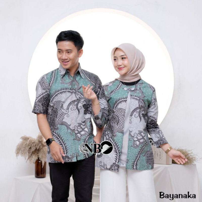 Couple hem  blouse ||  Sarimbit batik masa kini