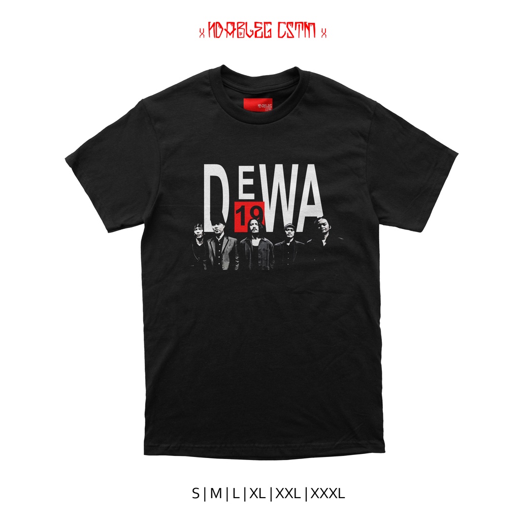 Kaos dewa 19 tshirt dewa 19 combed 24s