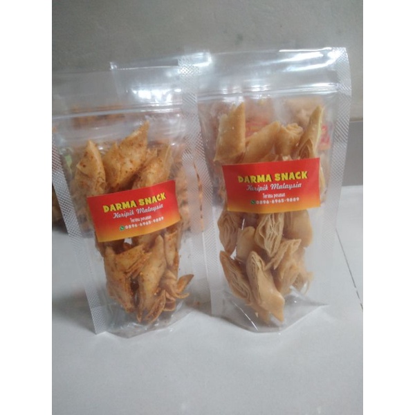 

Keripik Malaysia Kemasan Eco Pedas Original