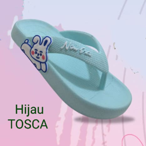 gos NEW ERA TK TG 49069 RABIT 39Sandal Anak Perempuan murah imut viral anti air sandal santai