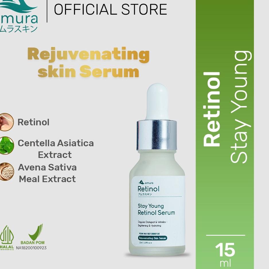 ✿ Amura Retinol Serum - Meregenerasi Kulit ✵