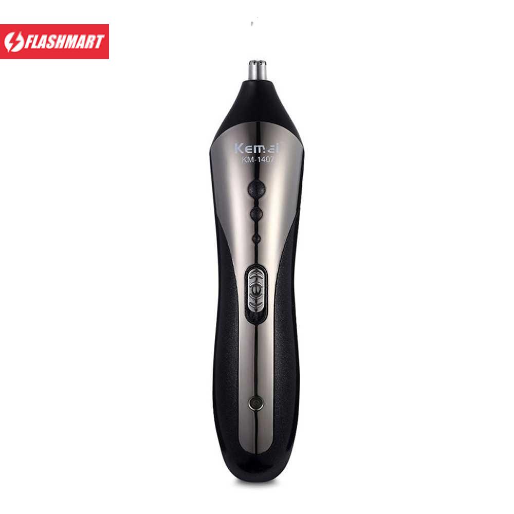 Flashmart Alat Cukur Elektrik Hair Trimmer Shaver Rechargeable - KM-1407