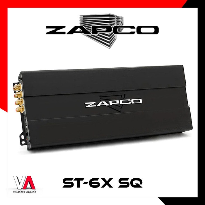 Terlaris Power Amplifier Zapco St-6X Sq Power 6 Channel Zapco St6Xsq Resmi