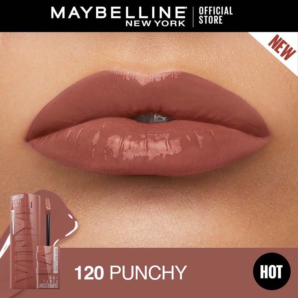 MAYBELLINE Superstay Vinyl Ink Lipcream 120 Punchy