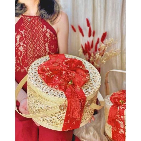 

TERMURAH BEIJING HAMPER/HAMPERS IMLEK/CNY KADO/PARCEL KUE KERING G6416BUJN