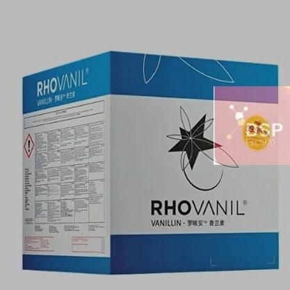 

Essential Vanillin Powder/ Bubuk Vanili Merk Solvay Asal RRT PK 250gr