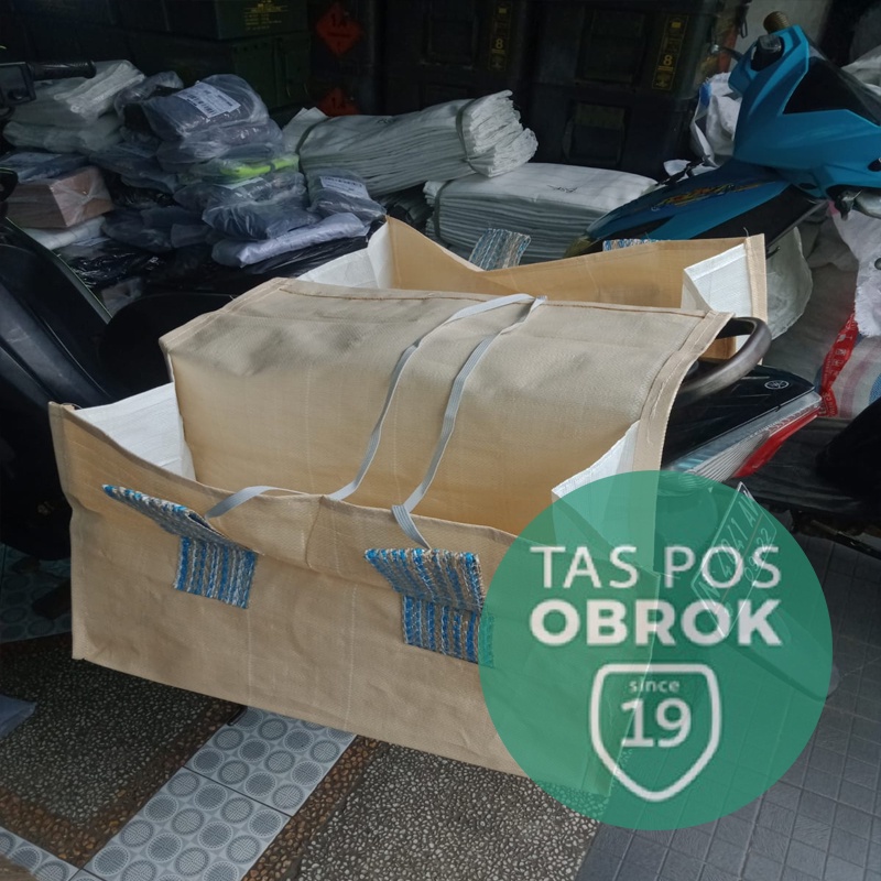 Tas motor karung ronjot plastik obrok rengkek kurir kirim