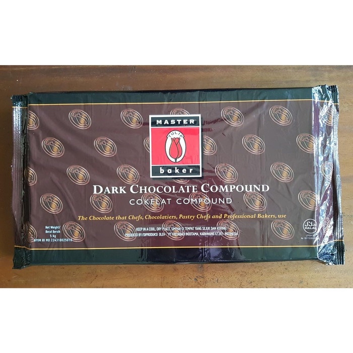 

TULIP Masterbaker Dark 5 kg - Coklat Compound TULIP