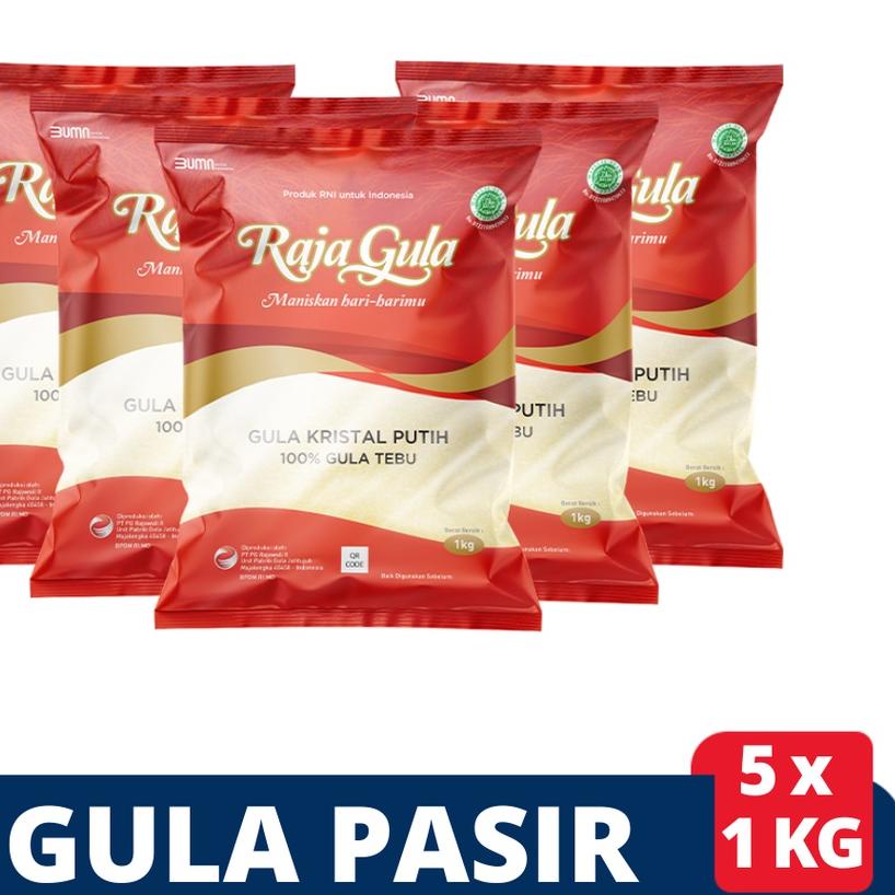 

➵ Raja Gula Merah Gula Pasir Kristal Putih 5 Pcs @ 1 Kg ۝